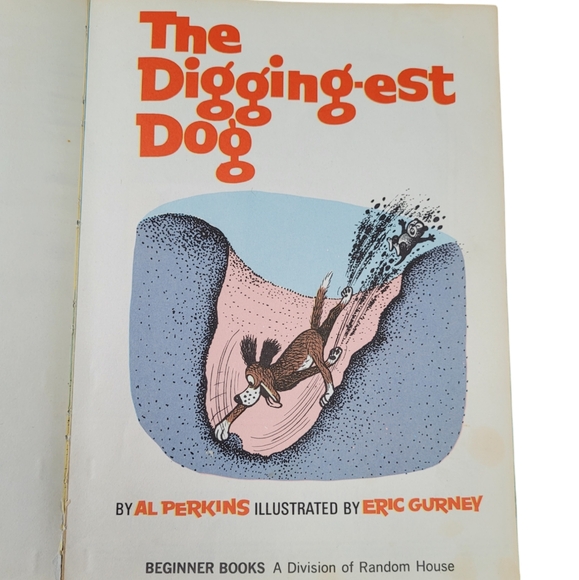 The Digging-est Dog- Hard Cover Book- 1967 - Picture 4 of 14